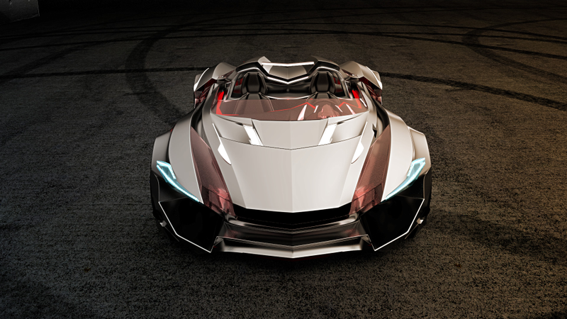 Illustration for article titled This awesome roadster should be the new Batmobile